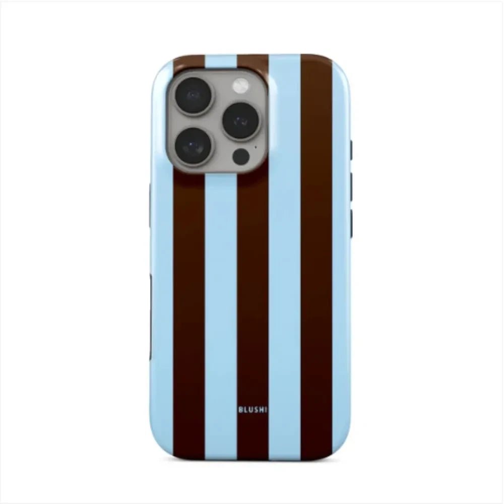 Y2K Stripe Double-Layer Case