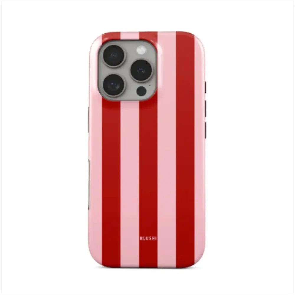 Y2K Stripe Double-Layer Case
