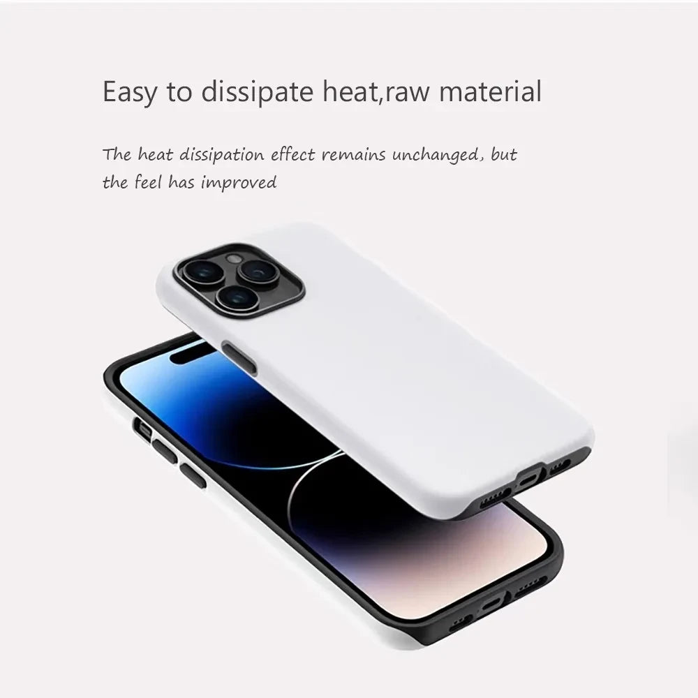 Mottled Brown White iPhone Case